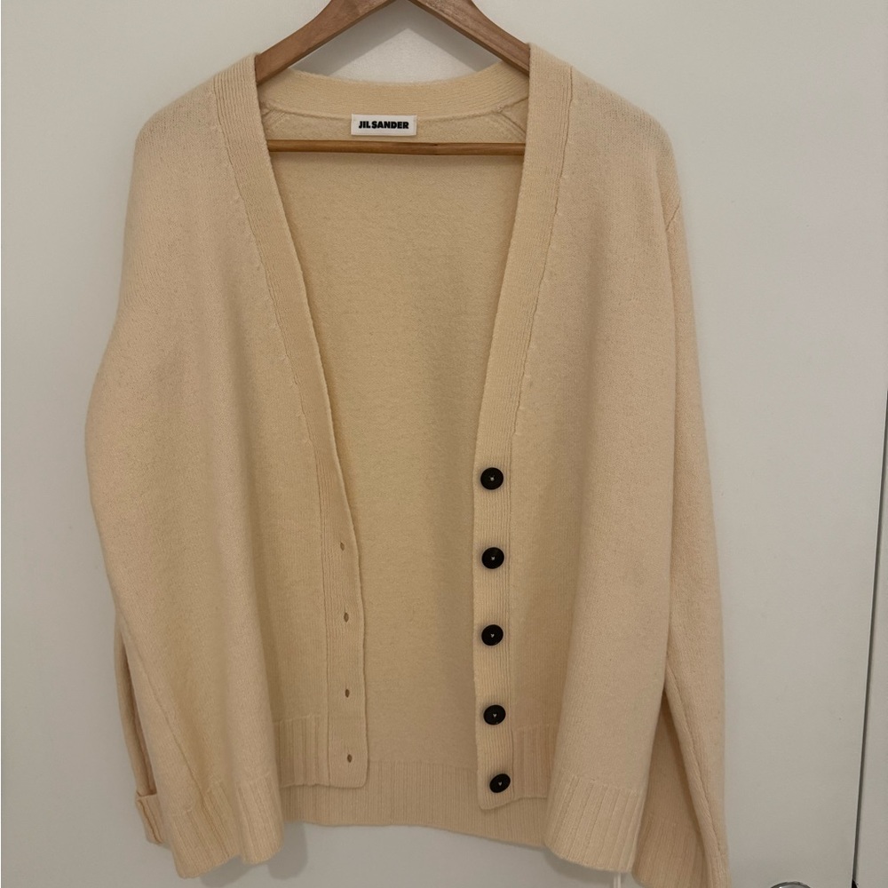 Jil Sander Wool Cardigan